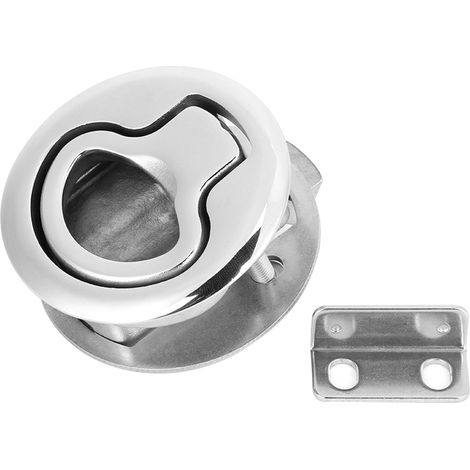 Verrou marin en acier inoxydable 316, poignée encastrée de levage, couvercle de pont et serrure de porte (1/5)