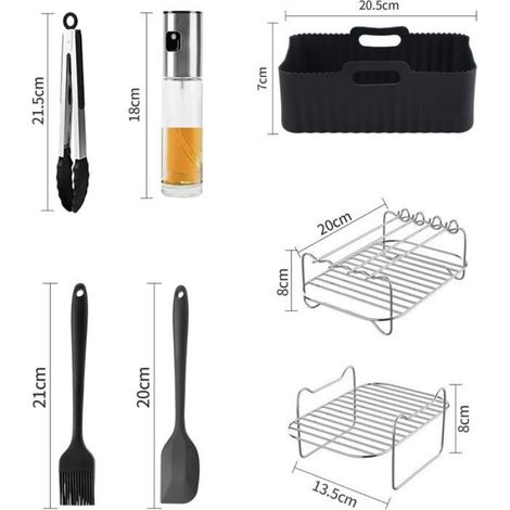 Ninja Foodi Accessoires de Friteuse à Air Chaud 2025 AF500EU AF400EU, AF300EU, Double Stack XL SL400EU (1/4)
