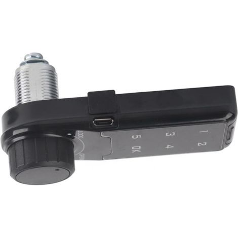 30mm.Serrure de boîte aux lettres, serrure à combinaison de boîte aux lettres, serrure codée électrique, clavier tactile, serrure d'accès par mot de passe, armoire de sécurité électronique numérique (1/5)