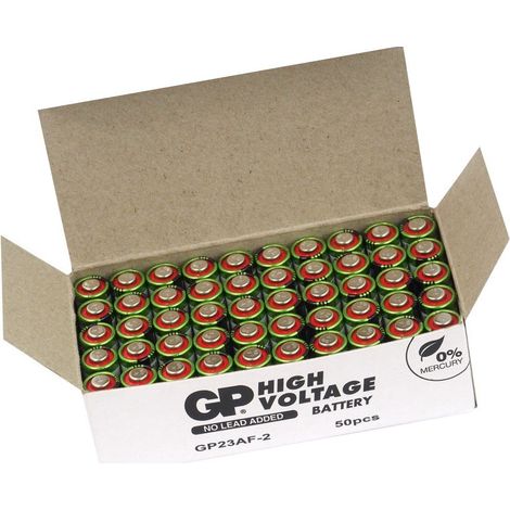 50 batterie 23AE GP A23 L1028 MN21 LRV08 V23GA 12V sfuse (1/2)
