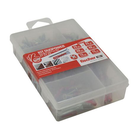 TASSELLO CON VITE 'DUOPOWER' IN SET set 80 pezzi (1/10)