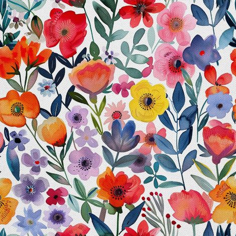 Tela decorativa para exteriores Oxford - Motivo floral I DX5296 (1/5)