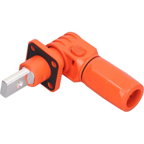 Connecteur de stockage de batterie d'énergie M8 200A, 2 pièces, 1 noyau, accessoire de prise de poste pour véhicule Orange (1/5)