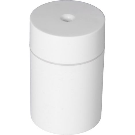 Mini humidificateur de voiture silencieux et portable, humidificateur USB à brumisation hydratante pour chambre, bureau ou voiture (blanc). (1/5)