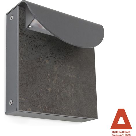 Applique DION IP65 LED SMD 8.50W 1500lm(558lm) CRI80 3000K 120º Neolith Iron Moss Satin (1/5)