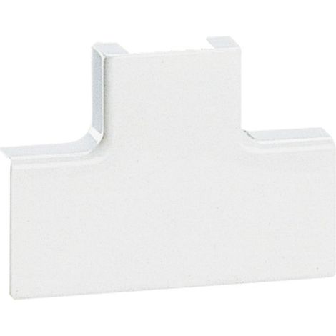 DÉRIVATION EN T À PLAT POUR MOULURE DLPLUS 40X20 - BLANC - LEGRAND LEG030208 (1/4)