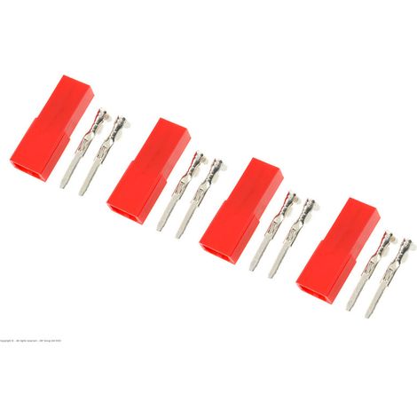Revtec - Connector - BEC - Gold Plated - Female - 4 pcs