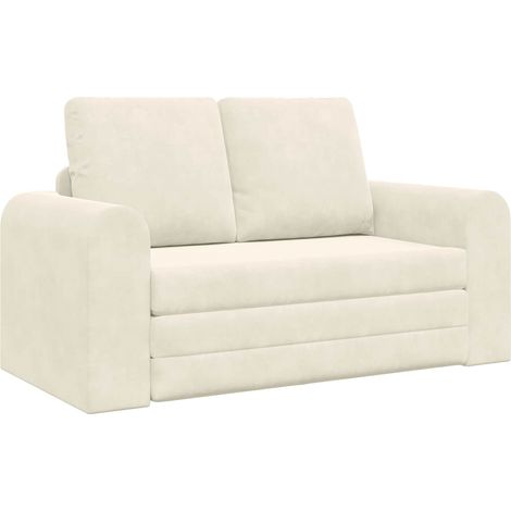 Maison Exclusive - Schlafsofa Creme 148 x 71 x 83 cm Samt