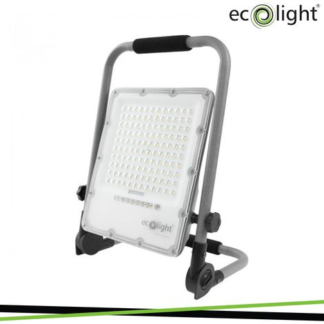 FARO DA LAVORO LED CON BATTERIA 50W 5000K IP65 - Luce NATURALE (1/3)