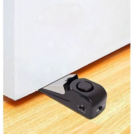 Alarme De Porte - Stoppeur De Porte À Alarme 120 Db - Détecteur De Pression Sans Fil Avec 3 Niveaux De Sensibilité - Pile 9 V - 1 Pièce (1/5)