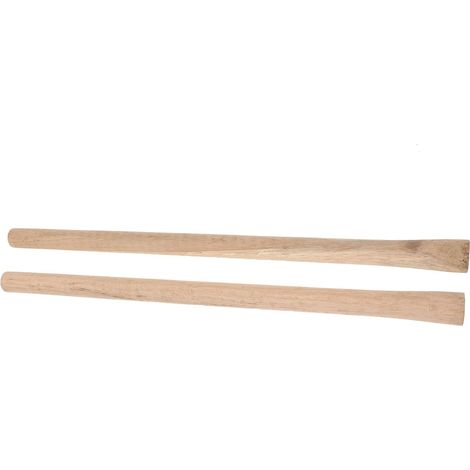 Lot De 2 Manches En Bois Pour Houe Remplacement Du Manche De La Houe Manche D’Outil De Jardin Ergonomique 19.88 in Pour Maison Atelier Menuiserie (1/5)