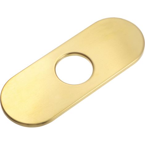 Couvercle de Trou de Robinet d'Évier de 6 Pouces Or (1/5)