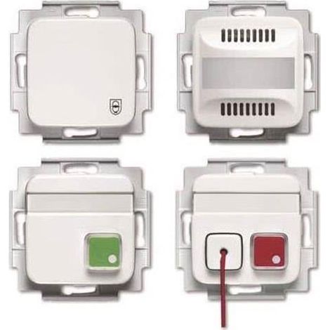 Busch-Jaeger Kit de llamada Ruf-Set 1510 blanco alpino seguridad