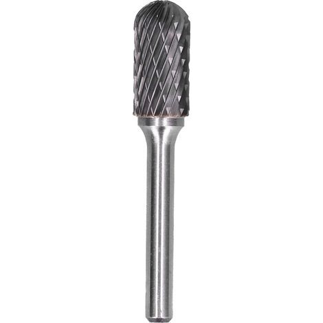 Fraise en carbure haute dureté précision utilisation portable facilement tête de meulage en acier au tungstène pour produits métalliques(DoubleGroove) (1/5)
