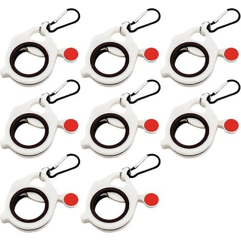 Organisateur de serre-câbles phosphorescents, solution robuste et efficace, lot de 8 (1/5)