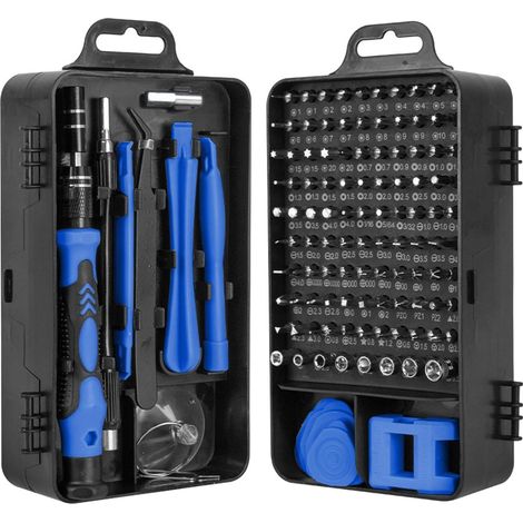 Juego De Destornilladores Precisión 115 En 1, Kit Herramientas (1/5)