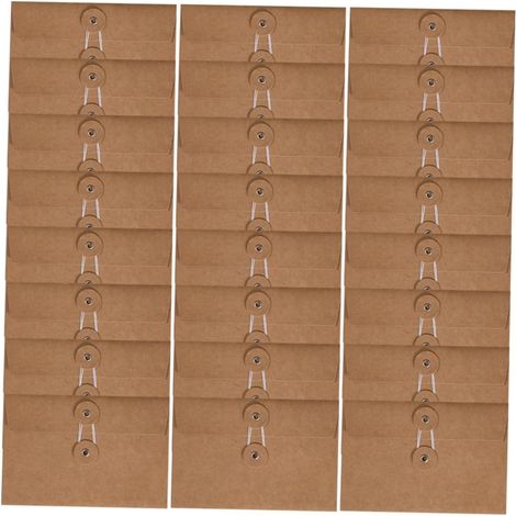 30 pièces Enveloppes Vintage Kraft pour Invitations Cartes Remerciement (1/5)