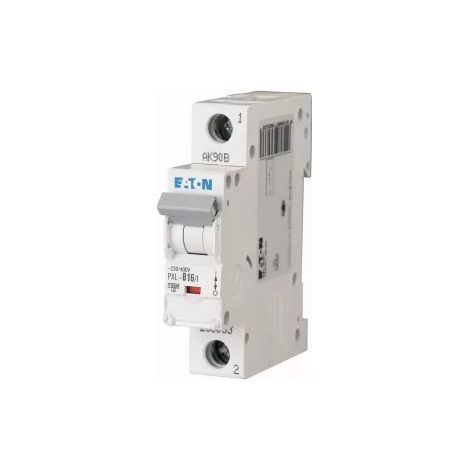 Eaton LS-Schalter m.Beschrift. C 16A, 1p PXL-C16/1 (1/2)