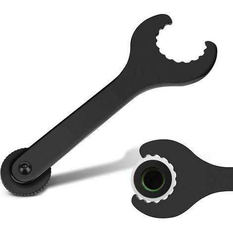 Fahrrad-Tretlager-Reparaturwerkzeug, Kurbelgarnitur- und Kurbeladapterwerkzeug, kompatibel mit Shimano Hollowtech 2 und anderen. (1/5)