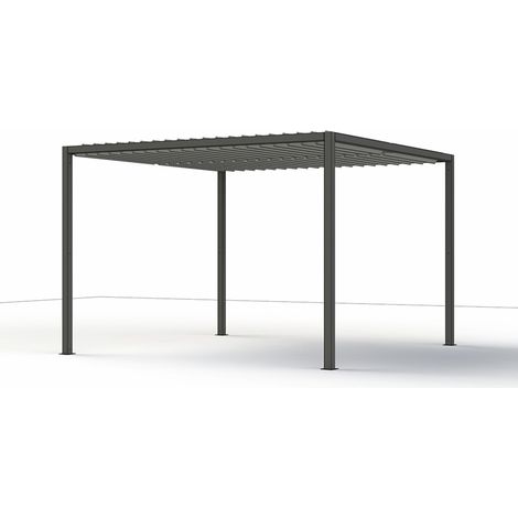 Siena Garden Pergola SCHATTENMANUFAKTUR® VIVERA, 320 x 320 x 225 cm anthrazit P11805 (1/5)