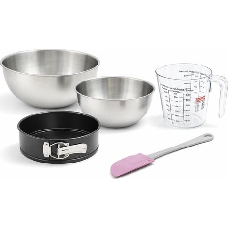 Set de 5 ustensiles de pâtisserie moule à manqué bol spatule pâtisserie et verre doseur Spécial mini Spécial mini Zenker Spécial mini (1/5)