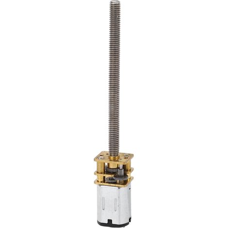 6-V-Gleichstrom-Getriebemotor 12FN20, 200 U/min, M4-Welle (55 mm), hohes Drehmoment, leises Getriebe, geräuscharm, universell einsetzbar (1/5)