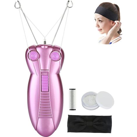 Démaquillant pour Dents et Épilateur de Beauté pour Femmes - Épilation du Visage, Rasoir, Masseur - Appareil Délicat pour Tirer les Visages (1/5)