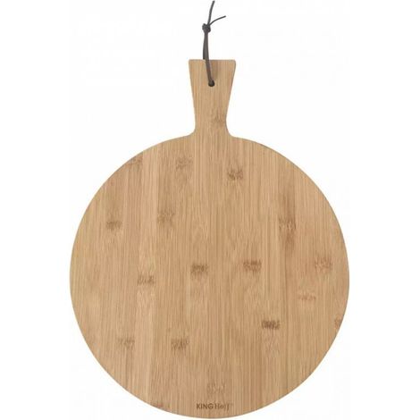 Vassoio da portata per pizza in bambù Kinghoff KH-1674, 35 cm (1/2)
