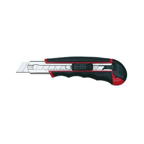 WEDO Cutter Auto Load 78418 18mm +6Klingen rot/schwarz (1/4)