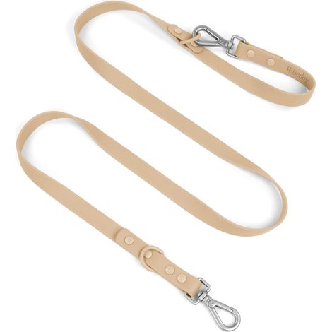 Laisse Standard imperméable pour Chien avec 2 Crochets, Longueur 1,5 m/1,8 m, réglable pour la sécurité du contrôle de la Circulation, pour Chiens de Petite, Moyenne et Grande Taille (1/5)