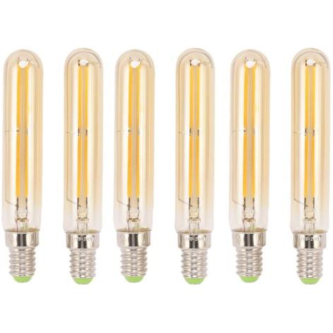 BUNTHAUS Lot de 2 ampoules LED tubulaires 4W E14 2300K T20x120 220-240V pour l'éclairage (1/5)