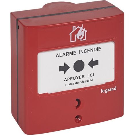Legrand 138012 Manual Fire Alarm Trigger - Conventional Standard