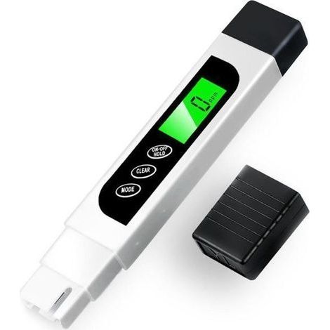 Tragbarer digitaler Wassertester – Präzise Analyse von TDS, pH-Wert und Wasserqualität für Zuhause und Pool, kompaktes und diskretes Design (1/5)