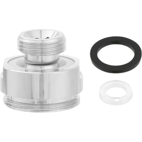 Adaptateur Aérateur Pivotant Réglable Mâle 18mm Adaptateur pour Robinet Aérateur de Robinet Connecteur (1/5)