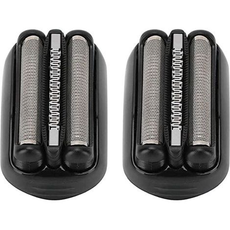 2 Têtes De Rechange Compatibles Rasoir Électrique Série 3 Modèles 301S 310S 320S 330S 340S 360S-Chrom (1/4)