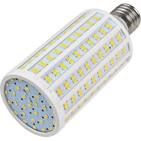 Ampoules LED E40 50 W, lumière blanc chaud 3000 K, 4400 lm, équivalent à une ampoule halogène 400 W (85-265 V CA). (1/5)