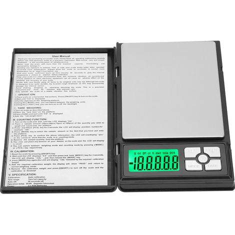 Balance de poche numérique mini, balance électronique portable pour peser les bijoux en or (1/5)