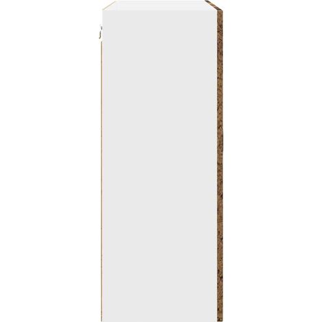 Pratico e moderno mobile da cucina rettangolare 80 x 31 x 80 cm in legno multistrato legno antico 020053751