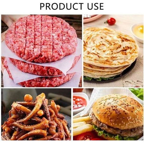 Moule à hamburger en acier inoxydable, 14 cm (5,51 pouces), robuste, rond, idéal pour la cuisson sur plancha et les steaks. (1/5)