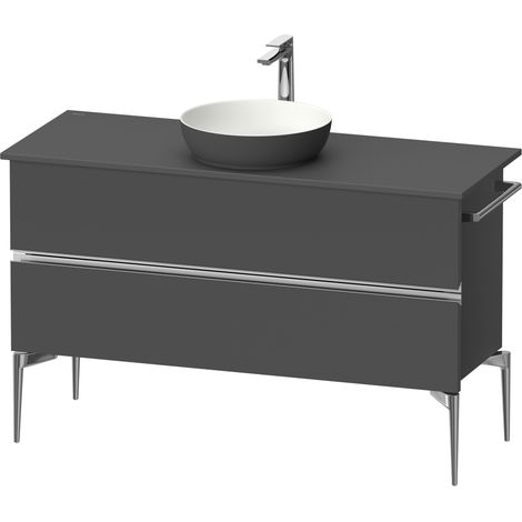 Duravit Sivida Konsolenwaschtischunterbau, 2 Schubkästen, (1/4)