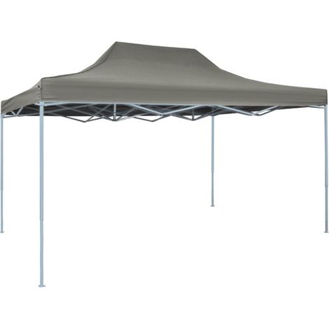 Faltzelt Pop-Up 3 x 4,5 m Anthrazit