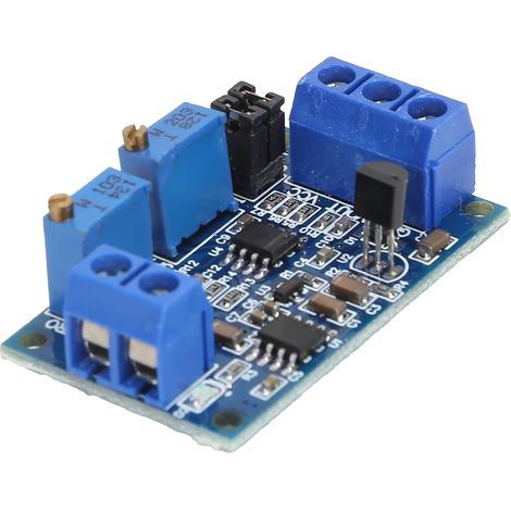 Convertisseur courant-tension 0/4-20mA vers 0-3.3V/5V/10V, module transmetteur de signal industriel, capteur analogique, sortie précise, faible consommation, pour Arduino et PLC. (1/5)
