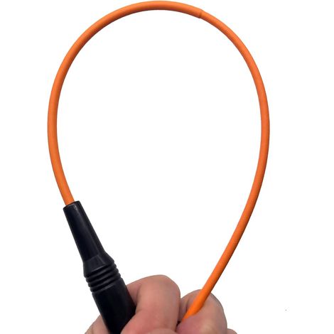Flexible GPS-Antenne – 1 Stück – Verstärkter Kunststoff – VHF-Empfang mit großer Reichweite – Für Jagdhunde und Outdoor-Aktivitäten – 37 cm, Orange (1/5)
