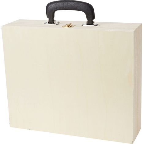 Artemio 14002277 Valigia a Decorare Legno 33 x 27 x 9 cm