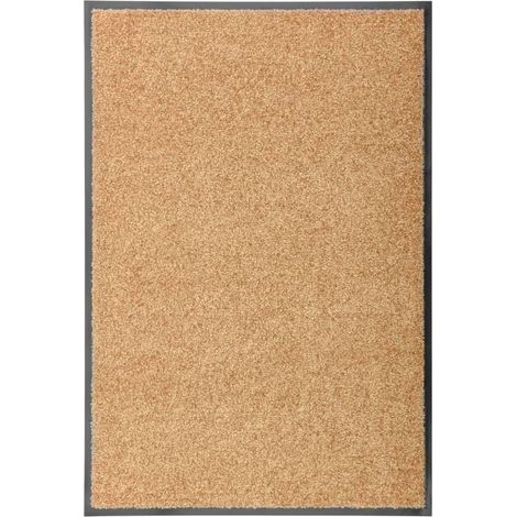 Paillasson lavable, crème, 60 x 90 cm (1/5)