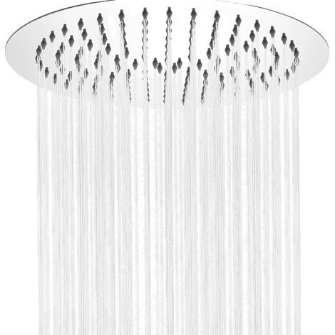 Soffione doccia rotondo con funzione pioggia, 30 cm (12 pollici) (1/5)