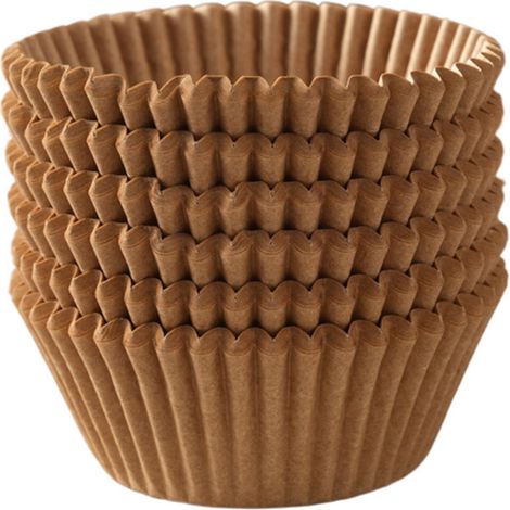 Gobelet En Papier Pour Pâtisserie - Absorption D'Huile - Texture Neige Antidérapante - Usage Boulangerie Et Maison - Lot De 50 Pièces (1/5)