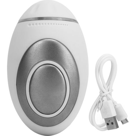 Machine à Sons pour Dormir - Appareil de Sommeil Intelligent avec Recharge USB, Anti-Stress pour Maison, Hôtel et Bureau, Blanc (1/5)