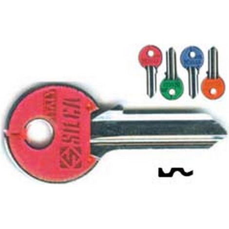 100PZ chiavi cilindri 4 spine grandi cs204dz cs204dz dx silky 4 colori assortiti