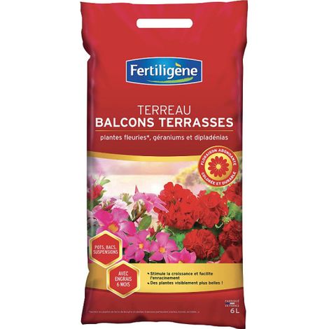 Terriccio per Balconi e Terrazzi 6 Litri - Fertiligène (1/3)
